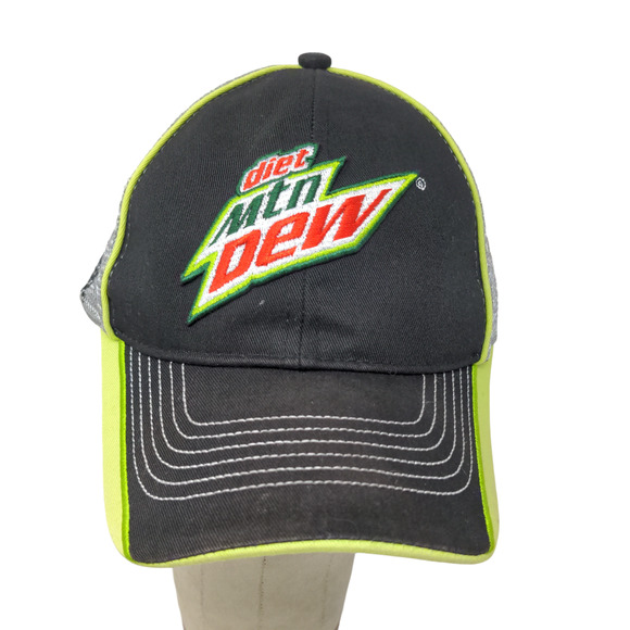 Chase Authentics Mens Dale Jr #88 Mtn Dew Hendrick Motorsports Meshback Hat - Picture 1 of 13